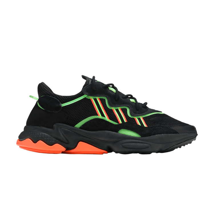 adidas Ozweego Black Orange Green