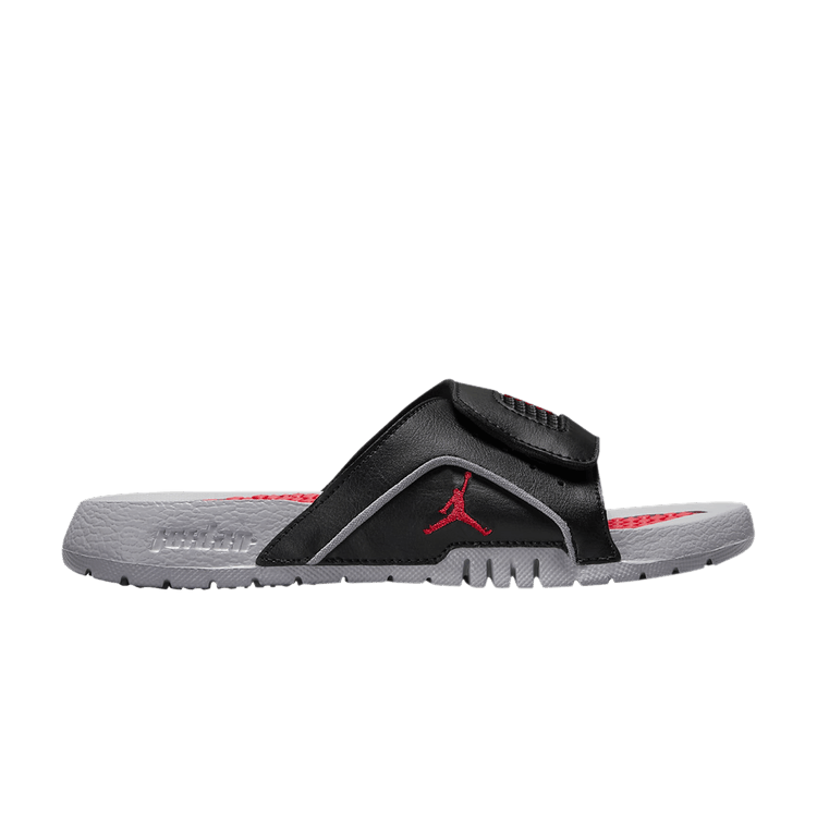 Jordan Hydro 4 Retro Black Cement Grey Fire Red (GS)