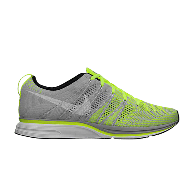 Nike Flyknit Trainer Volt White