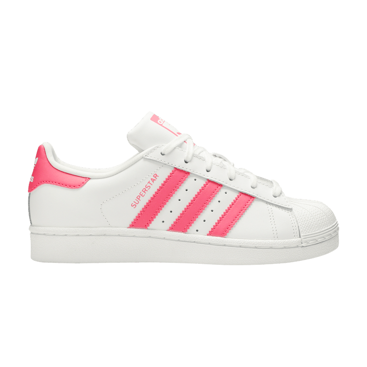 adidas Superstar Cloud White Real Pink (GS)