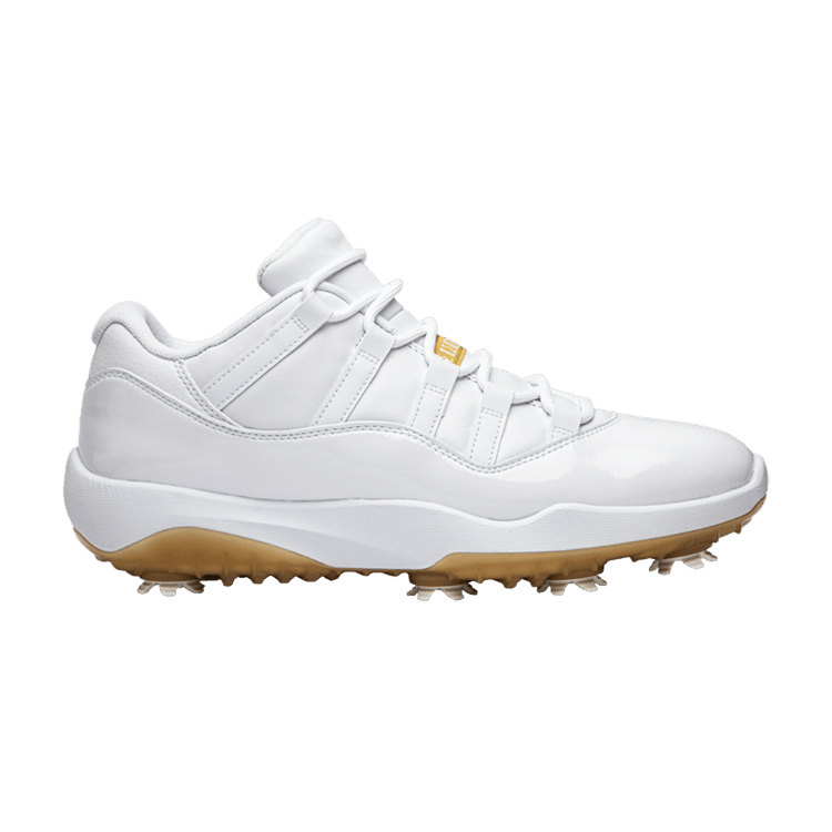 Jordan 11 Retro Low Golf White Metallic Gold