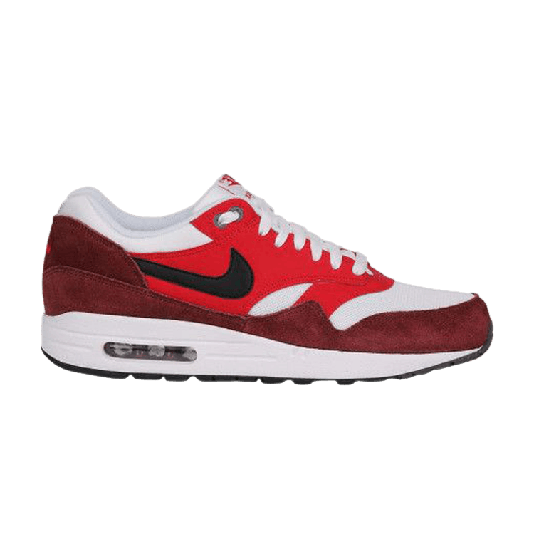 Nike Air Max 1 White Black University Red