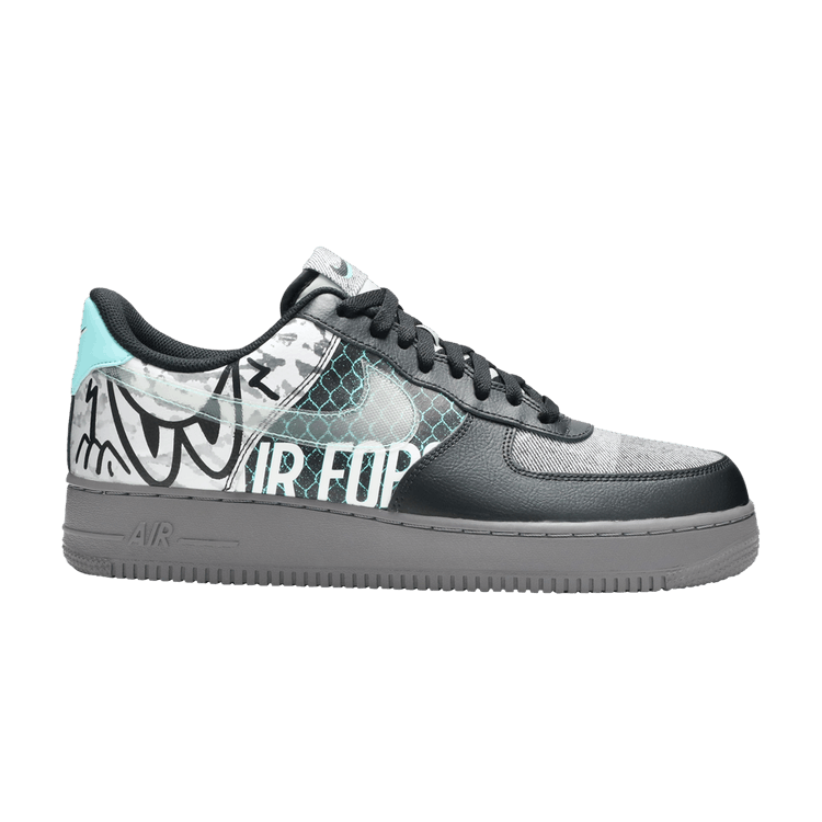 Nike Air Force 1 Low Off Noir Pure Platinum