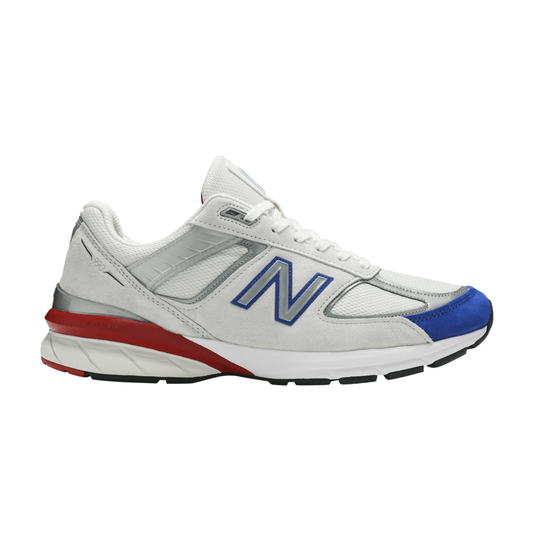 New Balance 990v5 Grey Royal Red