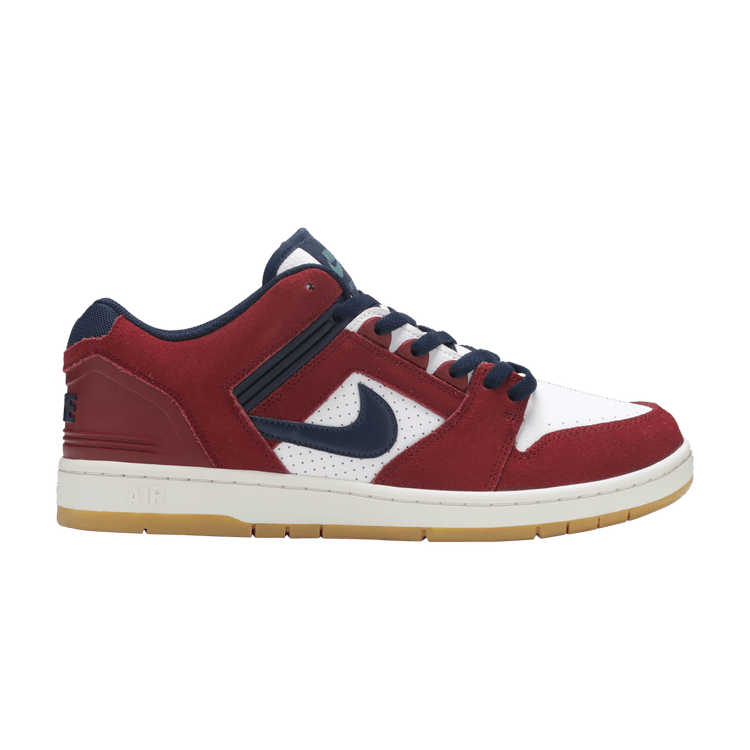 Nike SB Air Force 2 Low Team Red Obsidian
