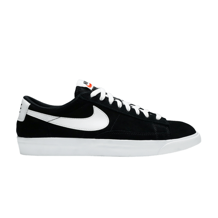 Nike Blazer Low Premium Vintage Suede Black White