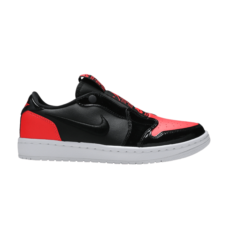 Jordan 1 Low Slip Black Hot Punch (Women's)