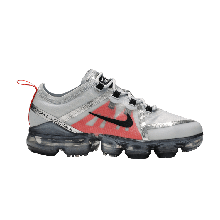 Nike Air VaporMax 2019 Pure Platinum Team Orange (GS)