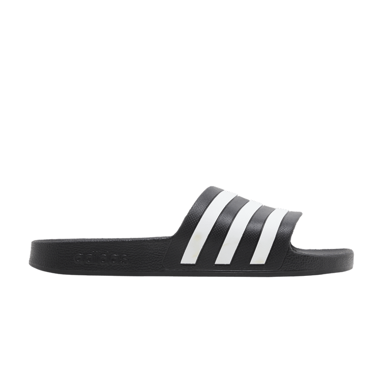 adidas Adilette Aqua Slides Core Black Cloud White