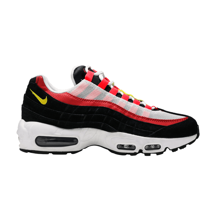 Nike Air Max 95 Black Crimson Yellow