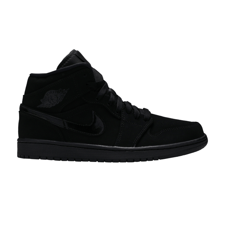 Jordan 1 Mid Triple Black (2020)