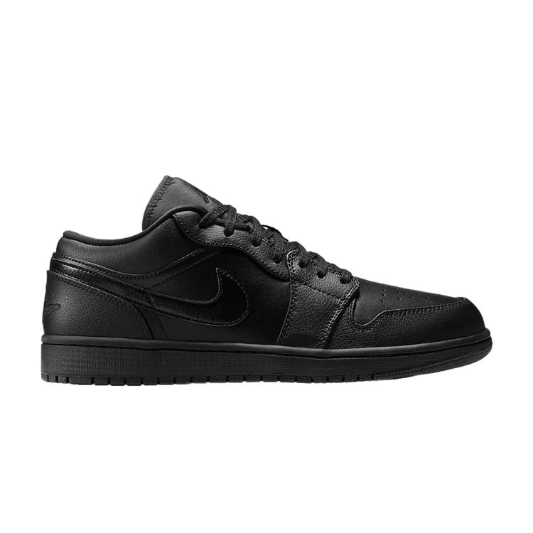 Jordan 1 Low Black Black Noir