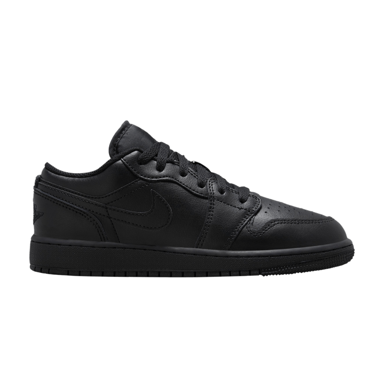 Jordan 1 Low Triple Black (2022) (GS)