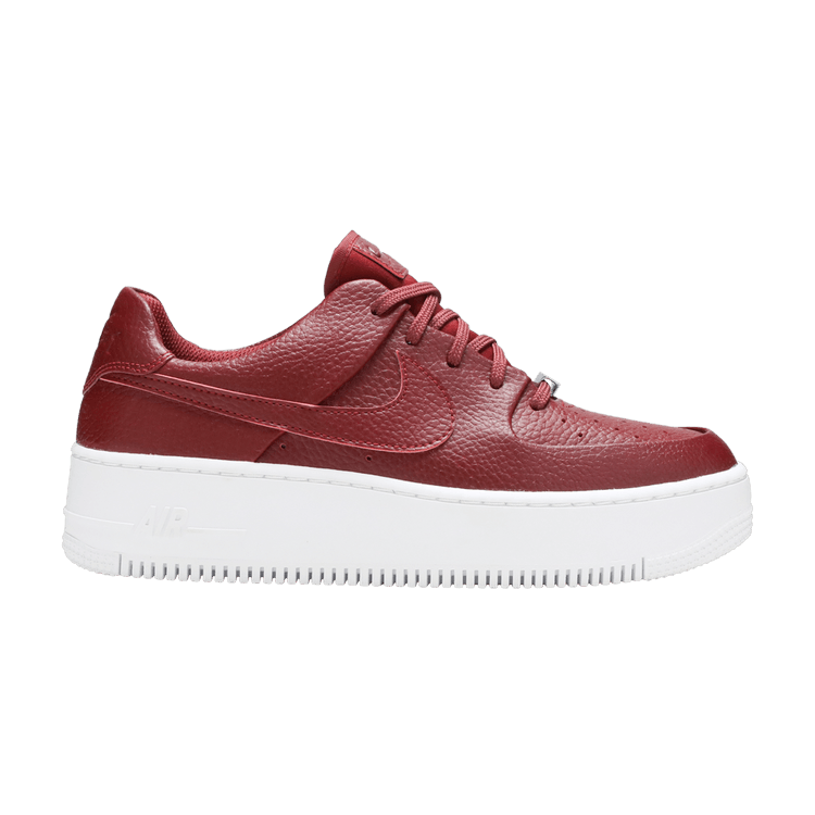 Nike Air Force 1 Sage Low Team Red (Women's)