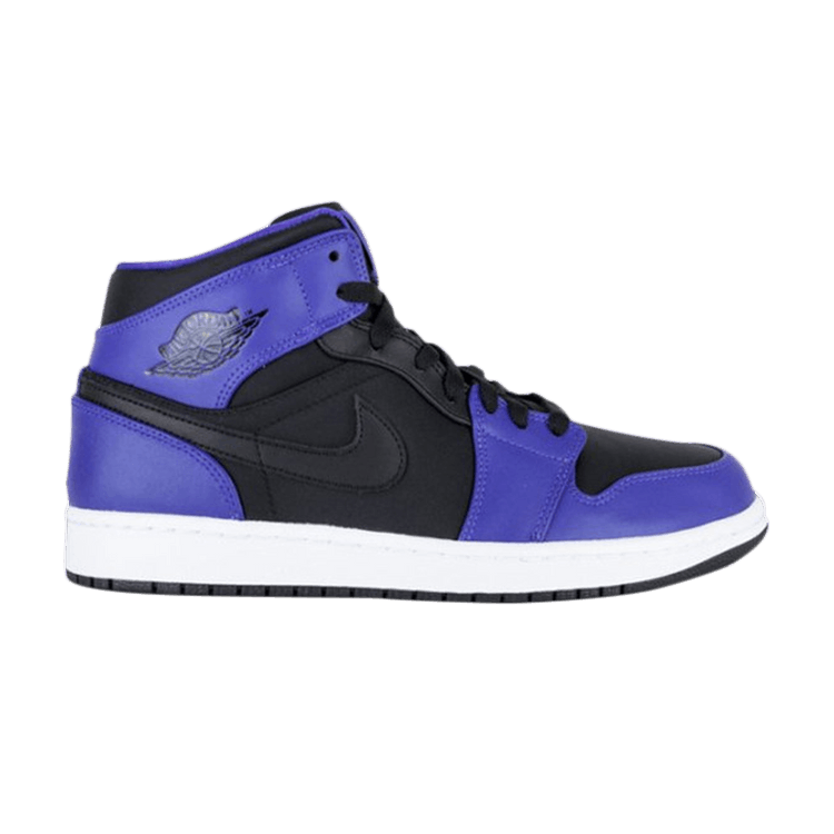 Jordan 1 Mid Black Dark Concord (2014)