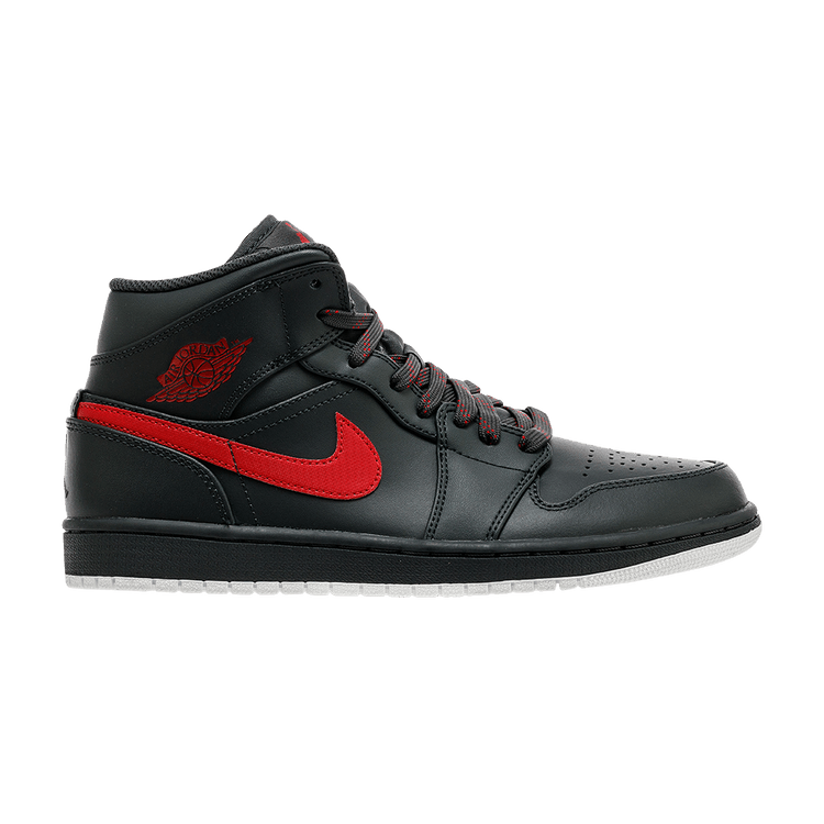 Jordan 1 Retro Mid Anthracite Gym Red