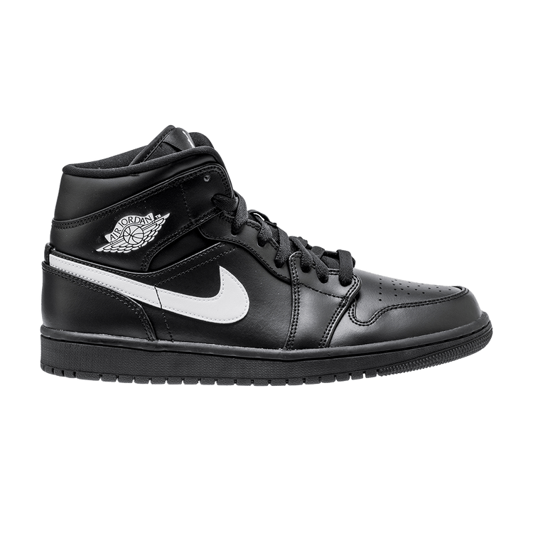 Jordan 1 Mid Black White (2018)