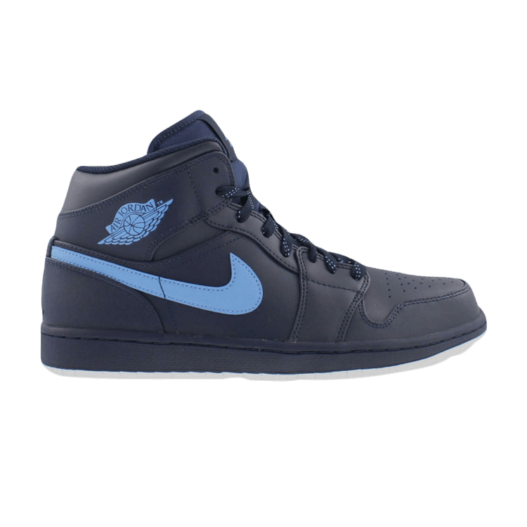 Jordan 1 Retro Mid Obsidian University Blue