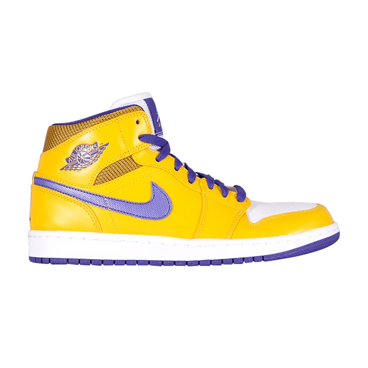 Jordan 1 Mid Lakers