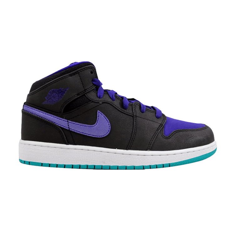 Jordan 1 Mid Black (GS)