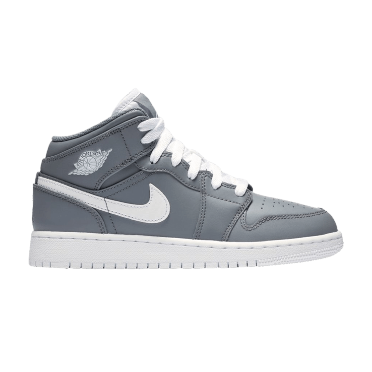 Jordan 1 Mid Cool Grey White (GS)