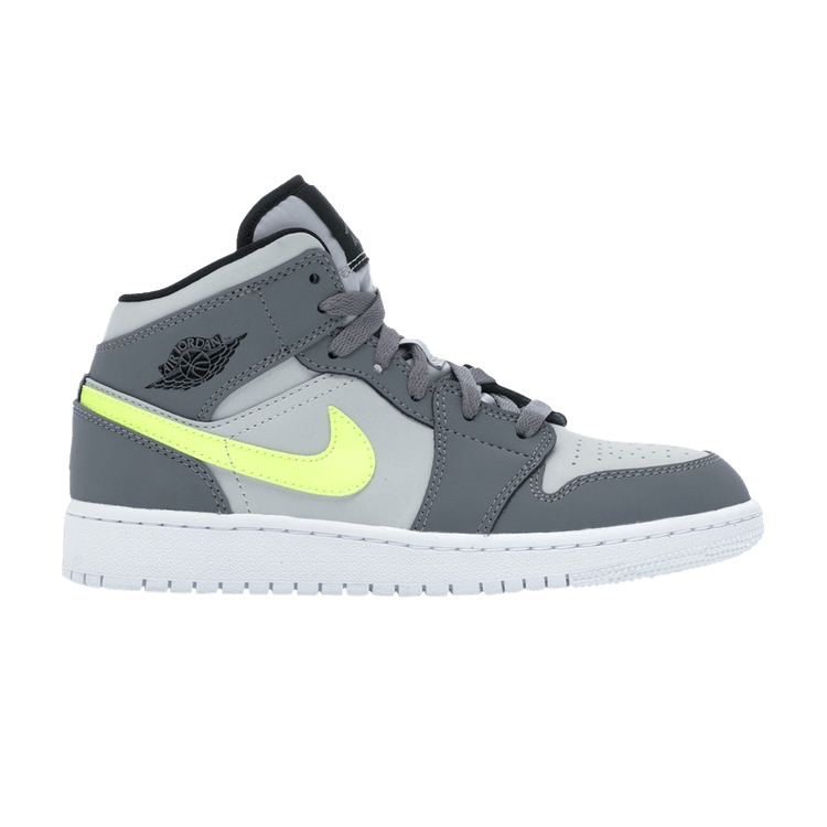 Jordan 1 Mid Gunsmoke Volt (GS)