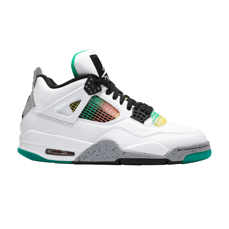 Jordan 4 Retro Lucid Green Rasta (Women's)