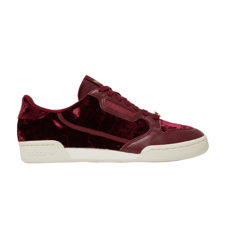adidas Continental 80 Collegiate Burgundy Velvet