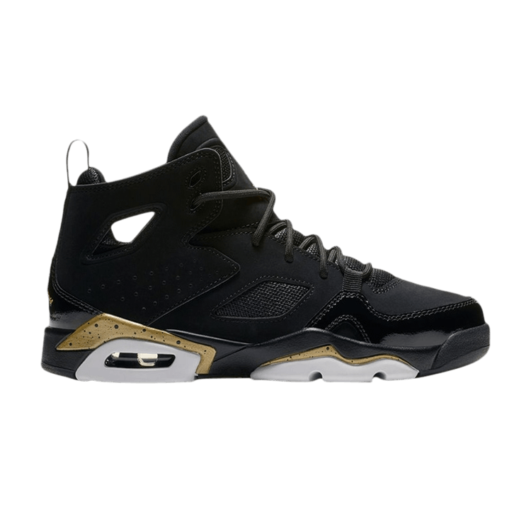 Jordan Flightclub 91 Black Metallic Gold (GS)