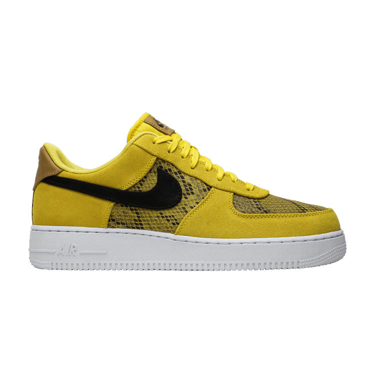 Nike Air Force 1 Low Yellow Snakeskin