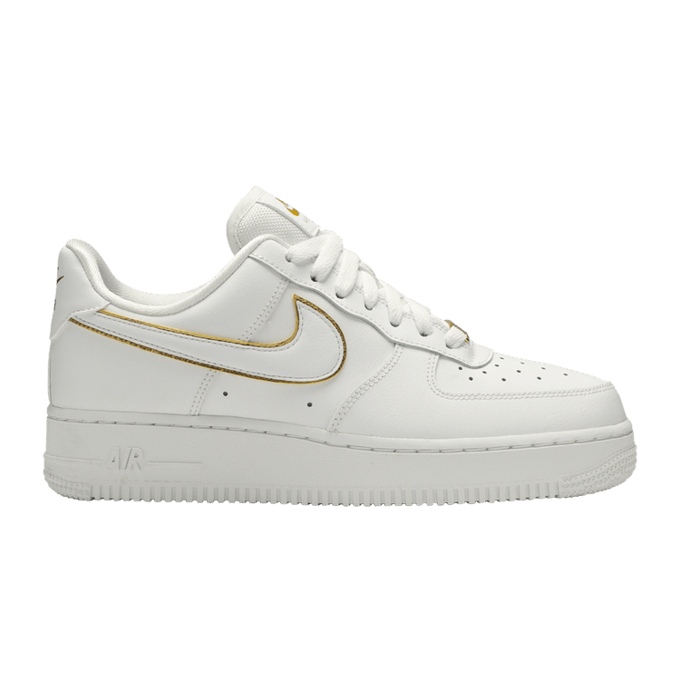 Nike Air Force 1 Low White Gold Swoosh (Women's)