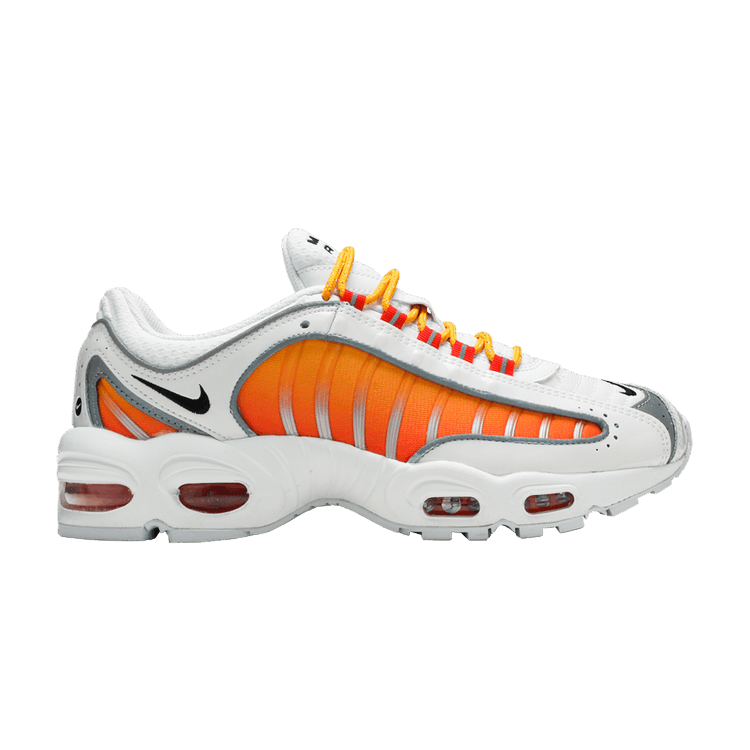 Nike Air Max Tailwind 4 White University Gold Habanero Red (Women's)
