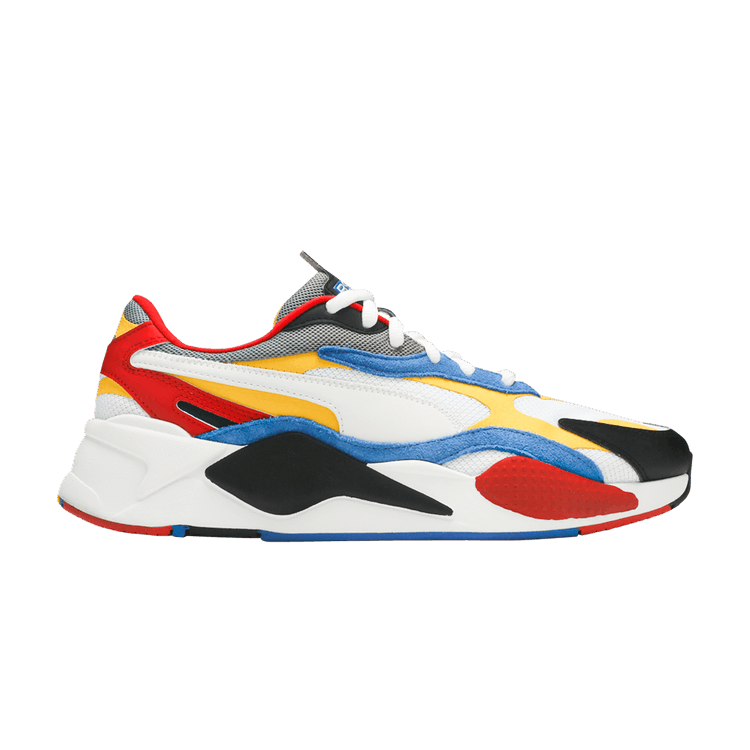 Puma RS-X3 Puzzle White Yellow