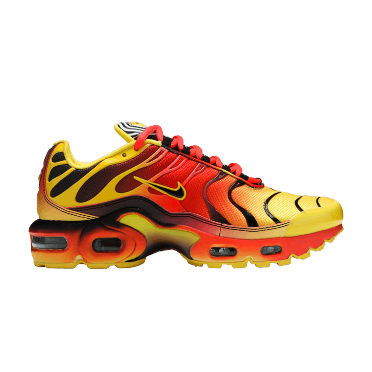 Nike Air Max Plus Fade Chrome Yellow Bright Crimson (GS)