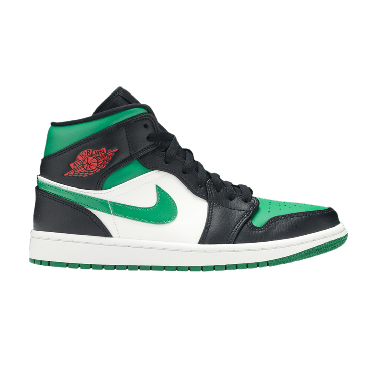 Jordan 1 Mid Green Toe