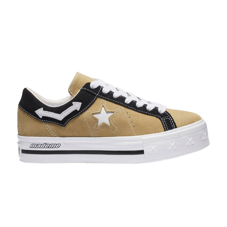 Converse One Star Platform Low MadeMe Brown (Women's)