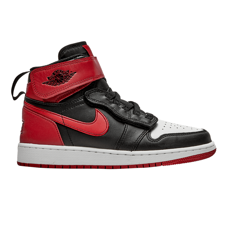 Jordan 1 High FlyEase Bred White Toe (GS)