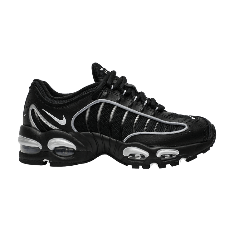 Nike Air Max Tailwind 4 Black Metallic Silver (GS)