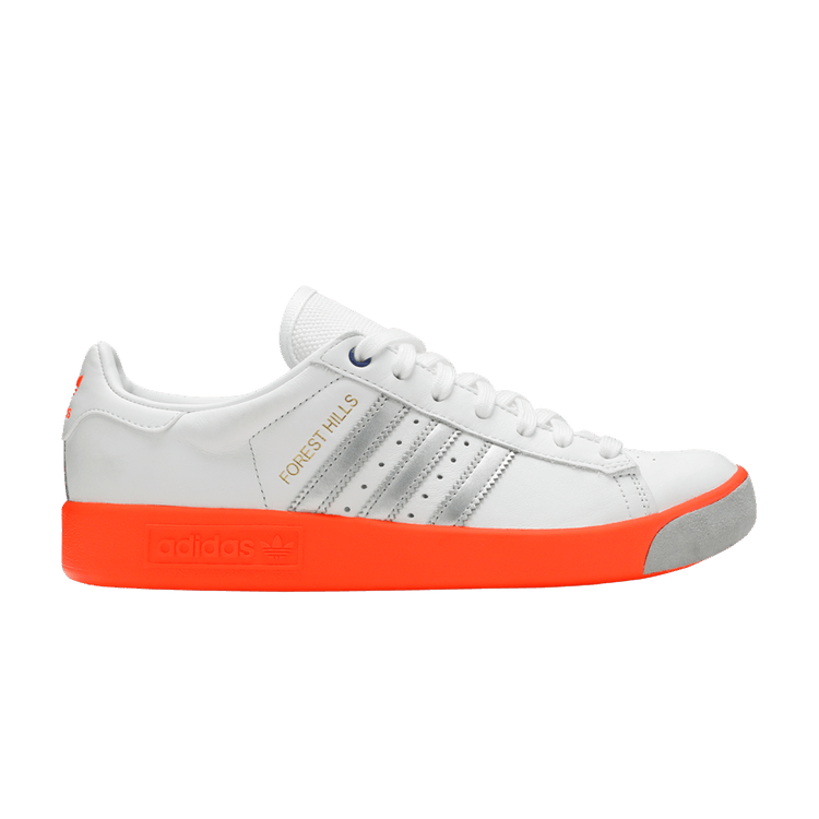 adidas Forest Hills White Silver Orange