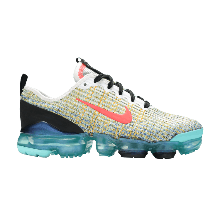 Nike Air VaporMax Flyknit 3 White Hyper Turquoise (GS)