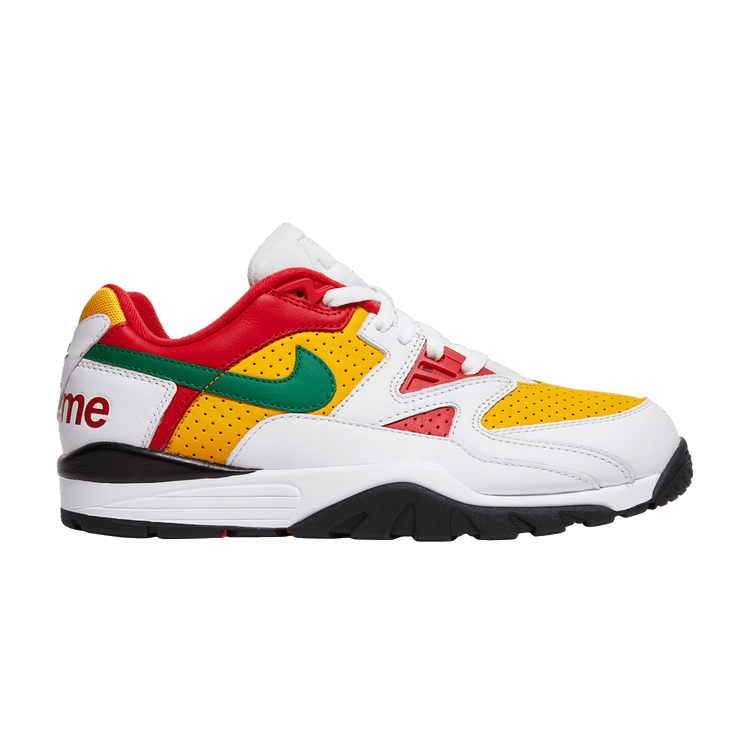 Nike Cross Trainer Low Supreme White Yellow Red