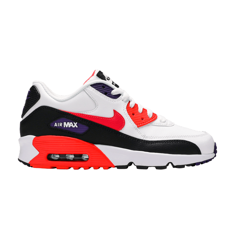 Nike Air Max 90 LTR White Crimson (GS)