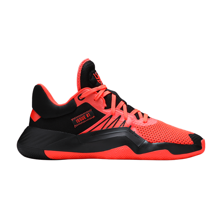 adidas D.O.N. Issue #1 Core Black Solar Red