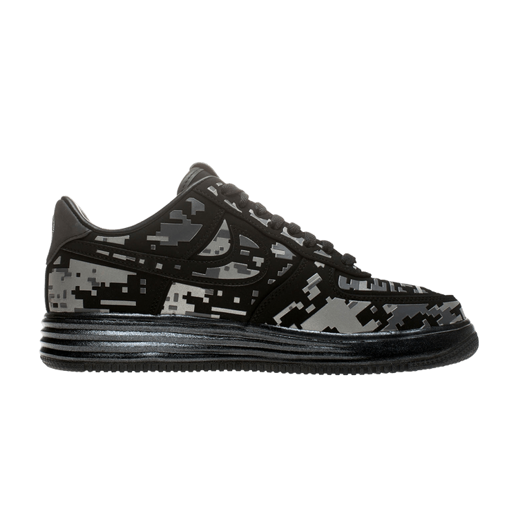 Nike Lunar Force 1 Low Digi Camo Black