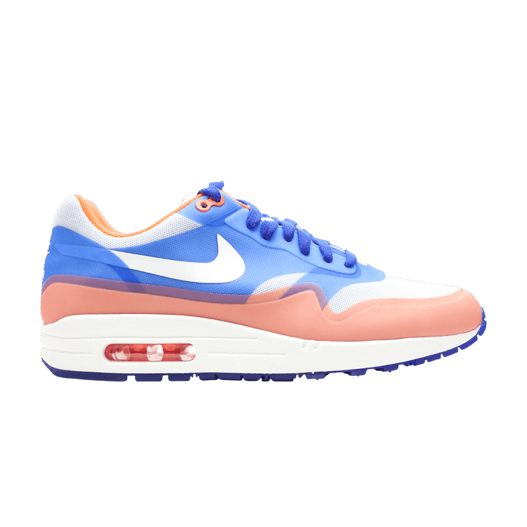 Nike Air Max 1 Hyperfuse Hyper Blue Total Crimson (Women's)