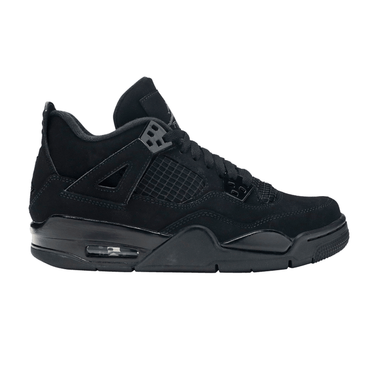 Jordan 4 Retro Black Cat (2020) (GS) - Side Kicks