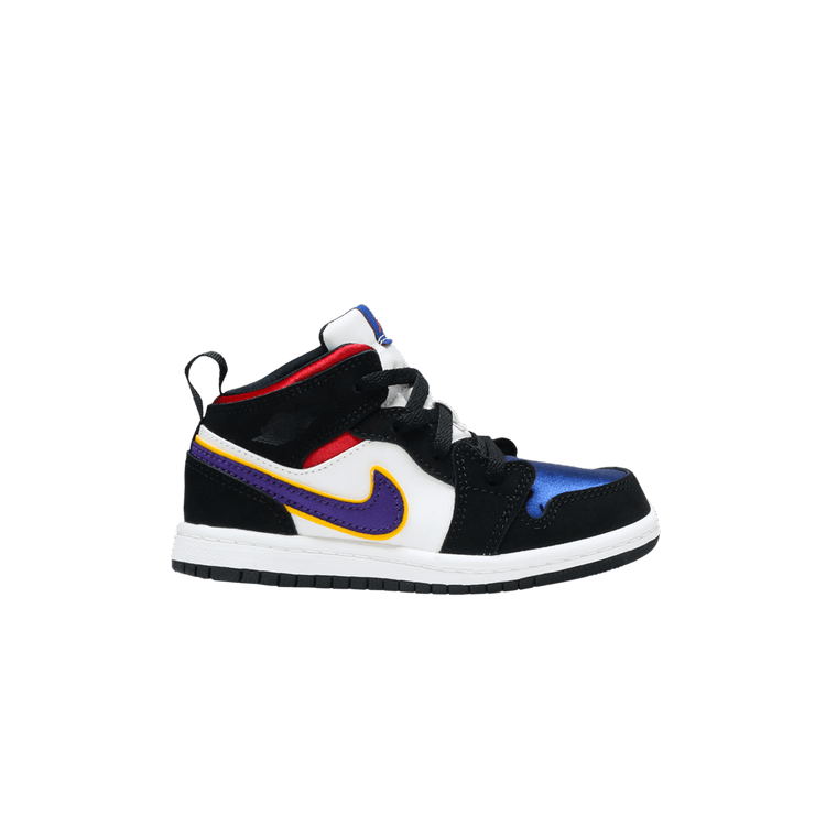 Jordan 1 Mid SE Black Field Purple (TD)