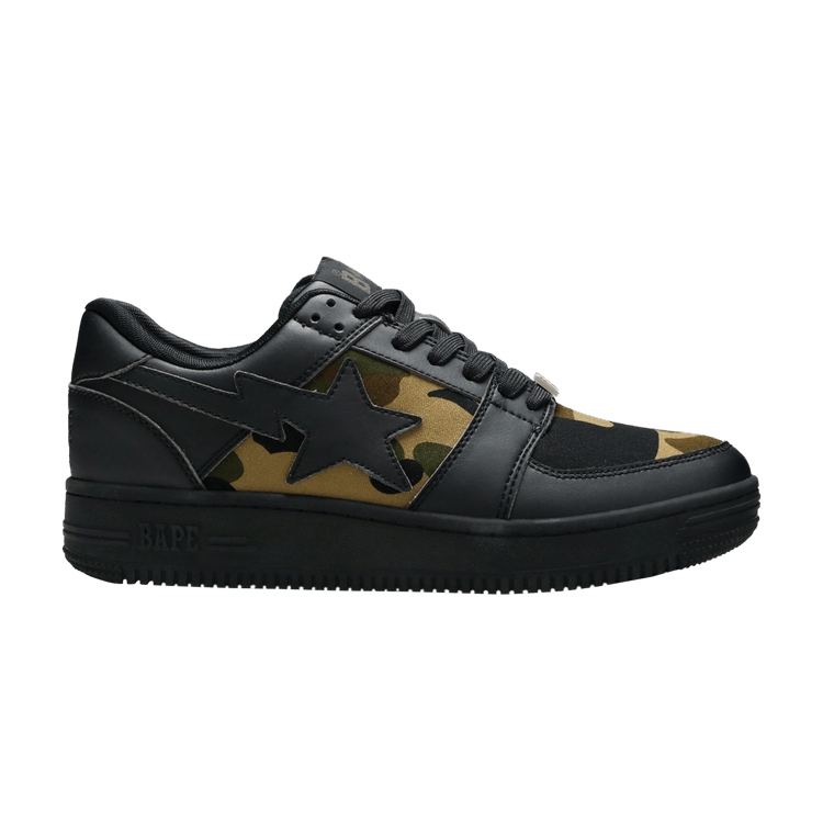 Bape 1st Camo Bape Sta Low Black