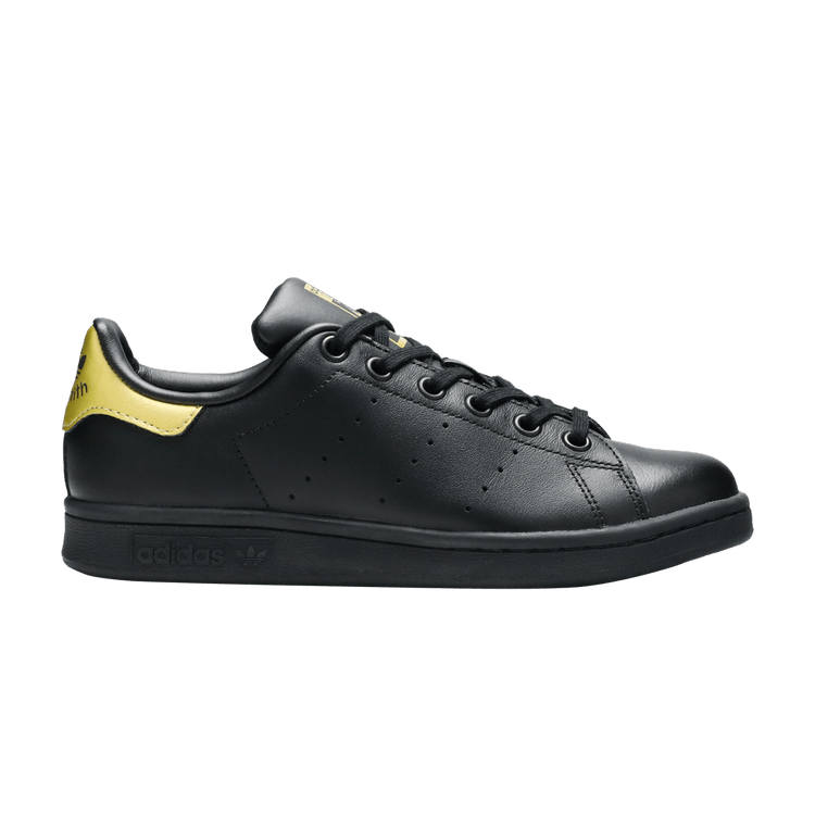 adidas Stan Smith Black Metallic Gold (Youth)