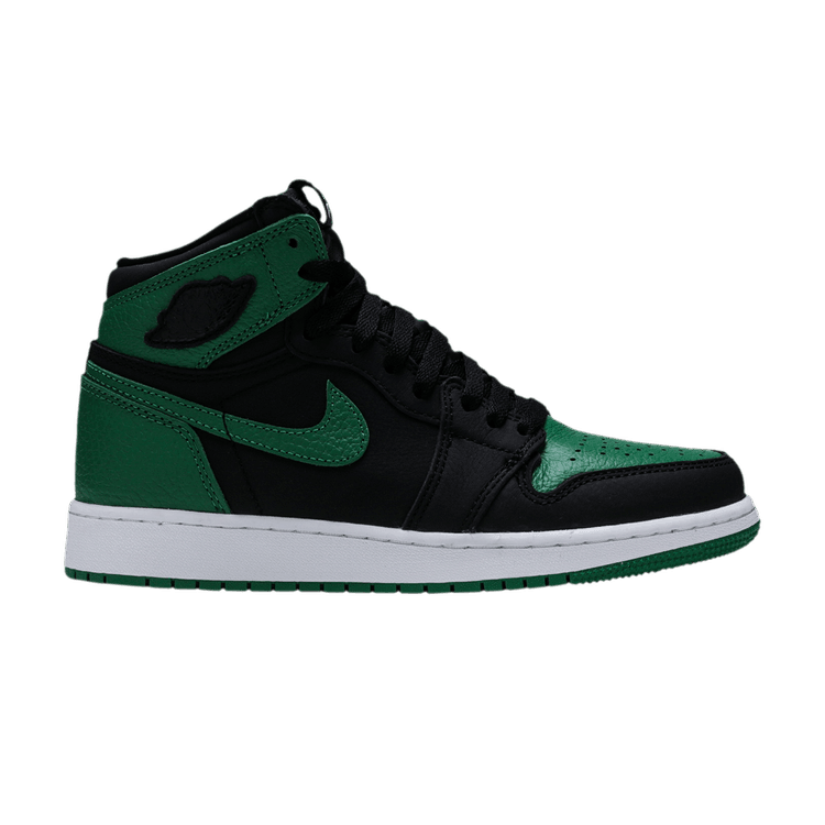 Jordan 1 Retro High Pine Green Black (GS) - Side Kicks